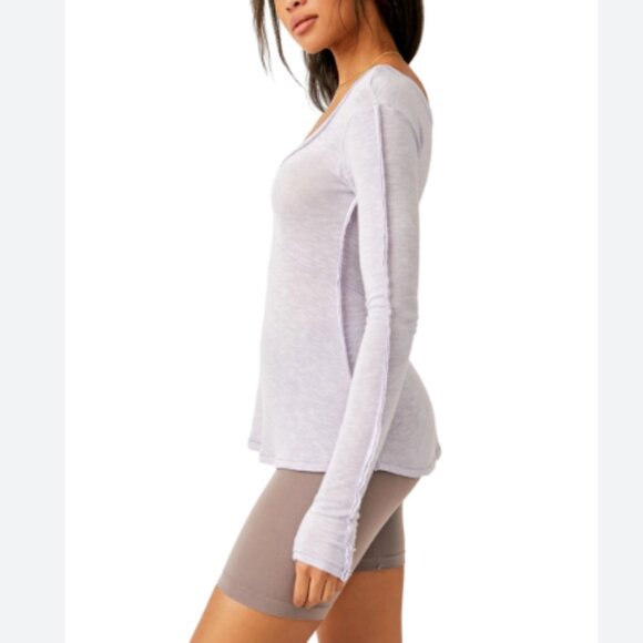 new FREE PEOPLE VISCOSE cabin fever top in  Oxford - Picture 1 of 10